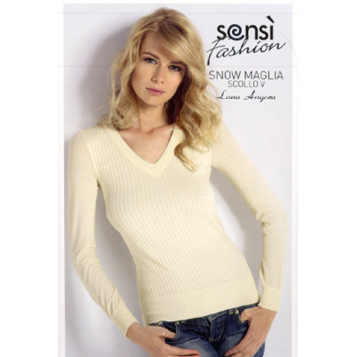 SENSI S SNOW MAGLIA SCOLLO V M/L
